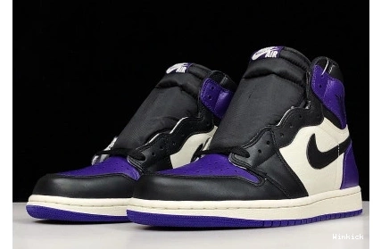 AIR 555088 RETRO - 501 1 AIR JORDAN "COURT JORDAN PURPLE" - 0714